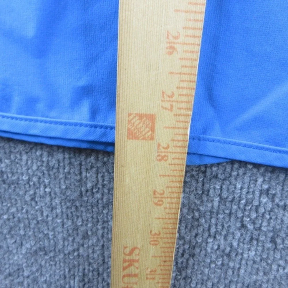 Walmart Employee Vest Adult XL Blue Full Zip Sleeveless Associate Uniform
